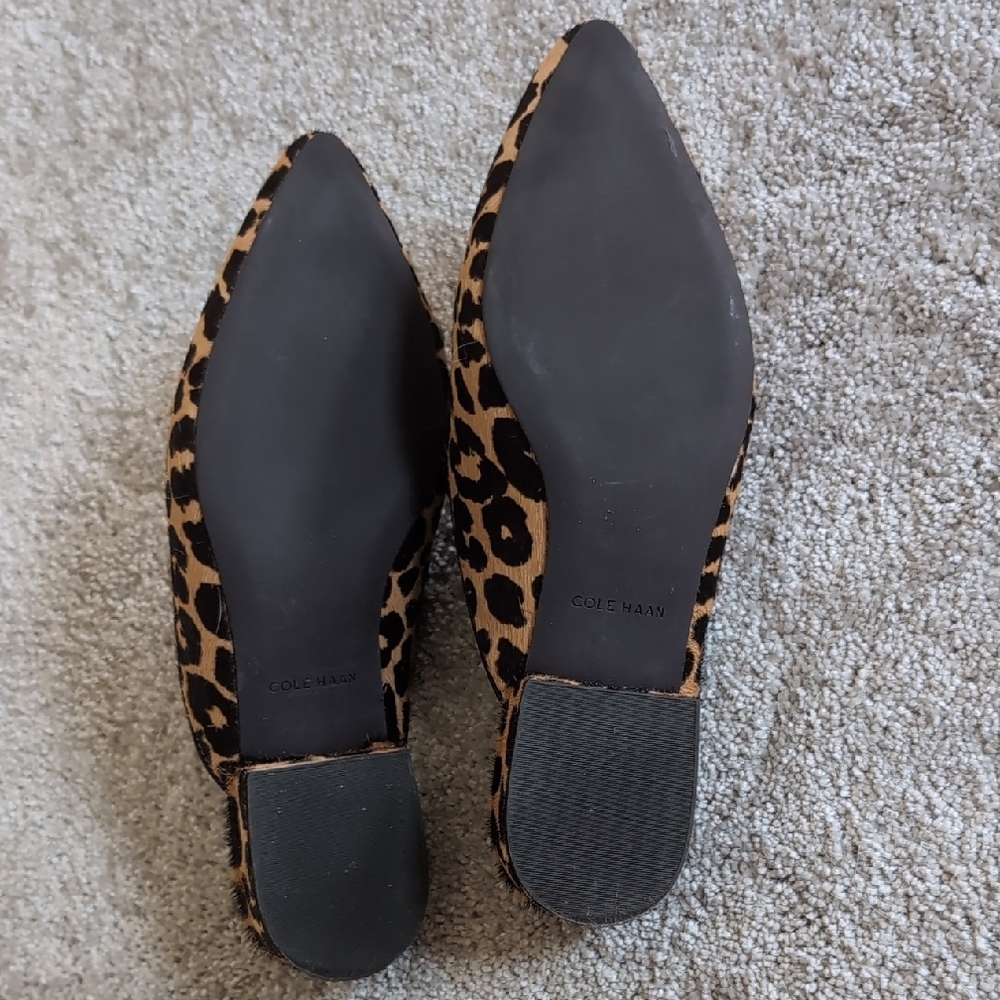 Cole Haan Animal Print Piper Mules - Picture 2 of 3